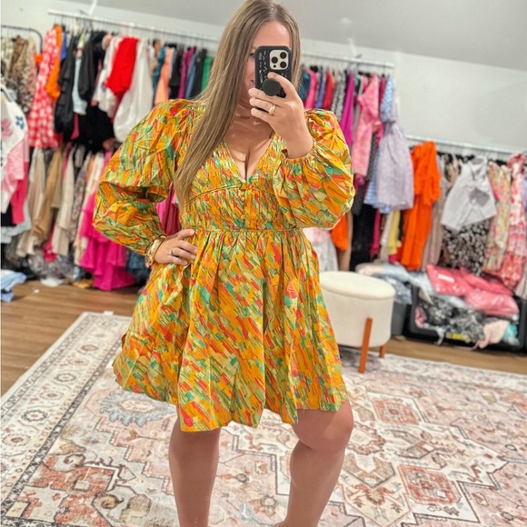 Vibrant Multicolor Dress - Picture 1 of 3
